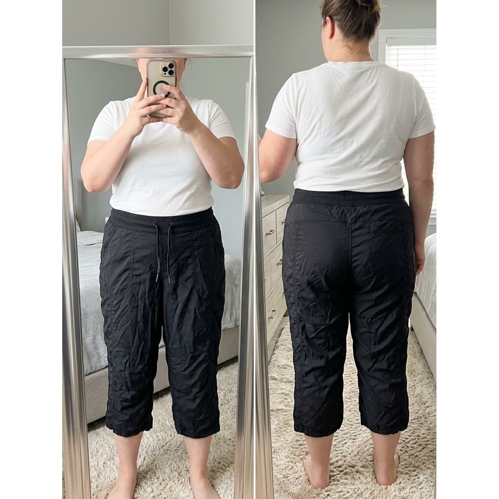 NWT The North Face Aphrodite 2.0 Capri Pants Womens XXL Black Hiking Outdoor